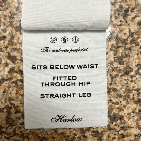 Rag & Bone 
Harlow Rhinestone Straight Leg Jeans in Everly Jewel - Picture 4 of 7